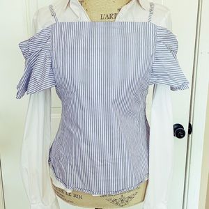 Pinstripe blouse